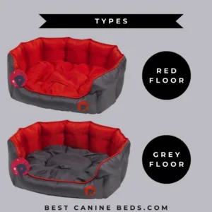 Petface oxford oval dog bed types