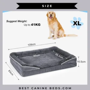 Afoddon dog bed size