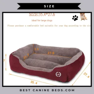 Fristone dog beds size